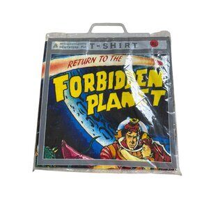 Vintage Return To The Forbidden Planet T-Shirt Single Stitch Size XL